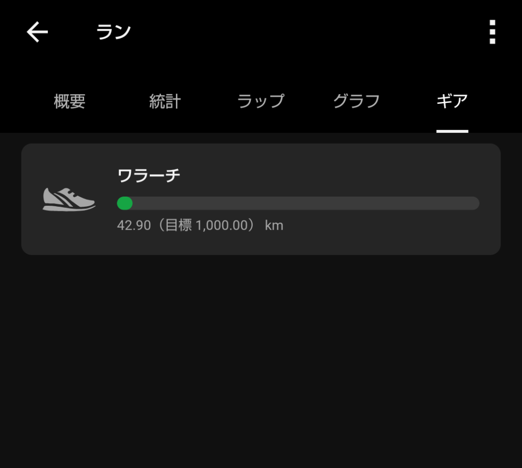 走行ログ